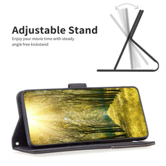 Samsung Galaxy S24 5G Case Magnetic Buckle Rhombus Texture - Black