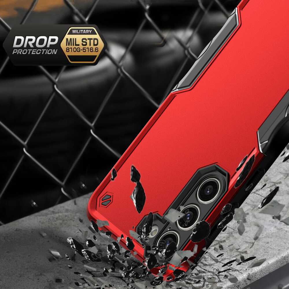 Samsung Galaxy S24 5G Case Non-Slip Protective Armor - Black