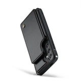 Samsung Galaxy S24 5G Case RFID Anti-theft PU Leather - Black