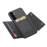Samsung Galaxy S24 Plus 5G Case Double Buckle Magnetic - Black