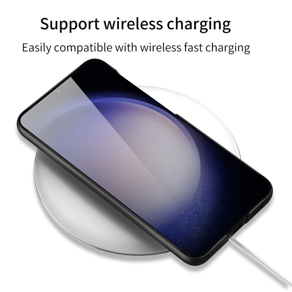 Samsung Galaxy S24 Plus 5G Case GKK Ultra-thin Shockproof with Holder - Black