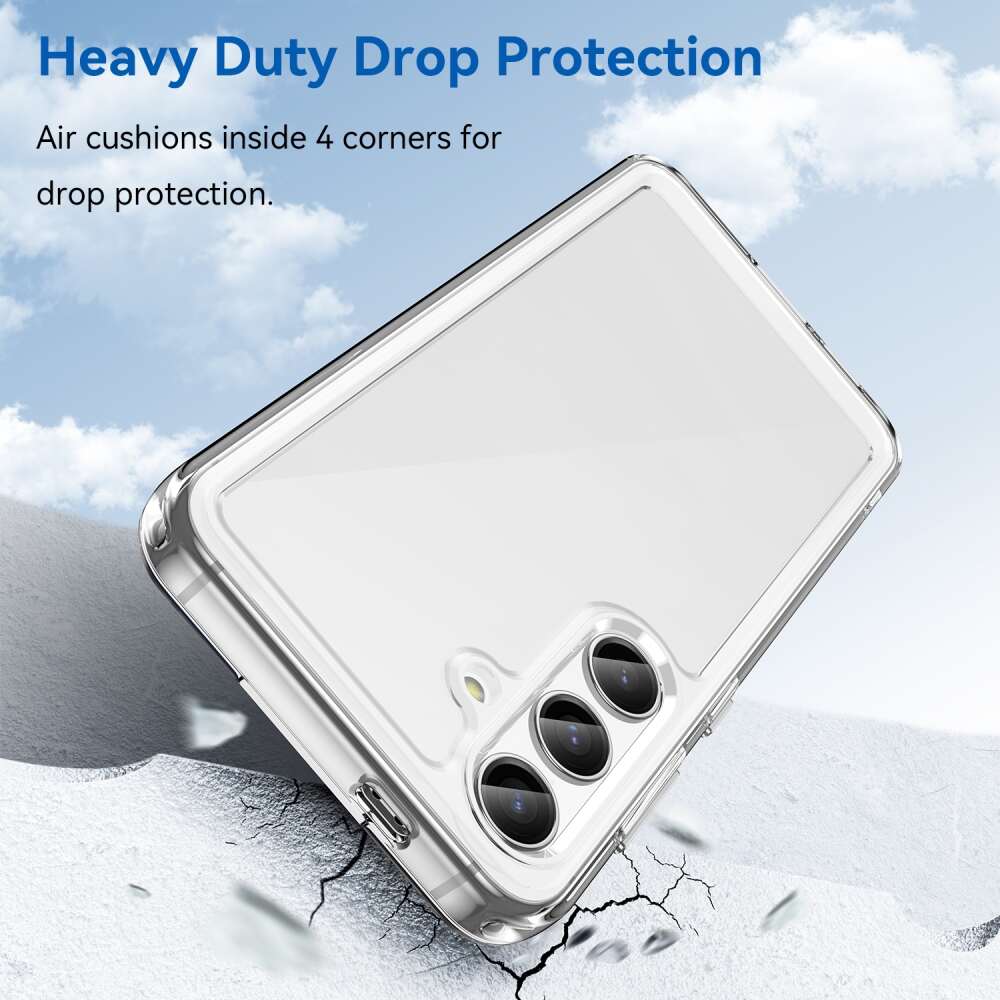 Samsung Galaxy S24 Plus 5G Case Made With Acrylic + TPU - Transparent