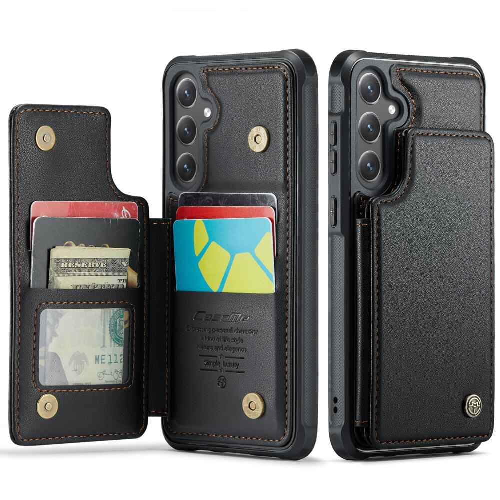 Samsung Galaxy S24 Plus 5G Case RFID Anti-theft PU Leather - Black