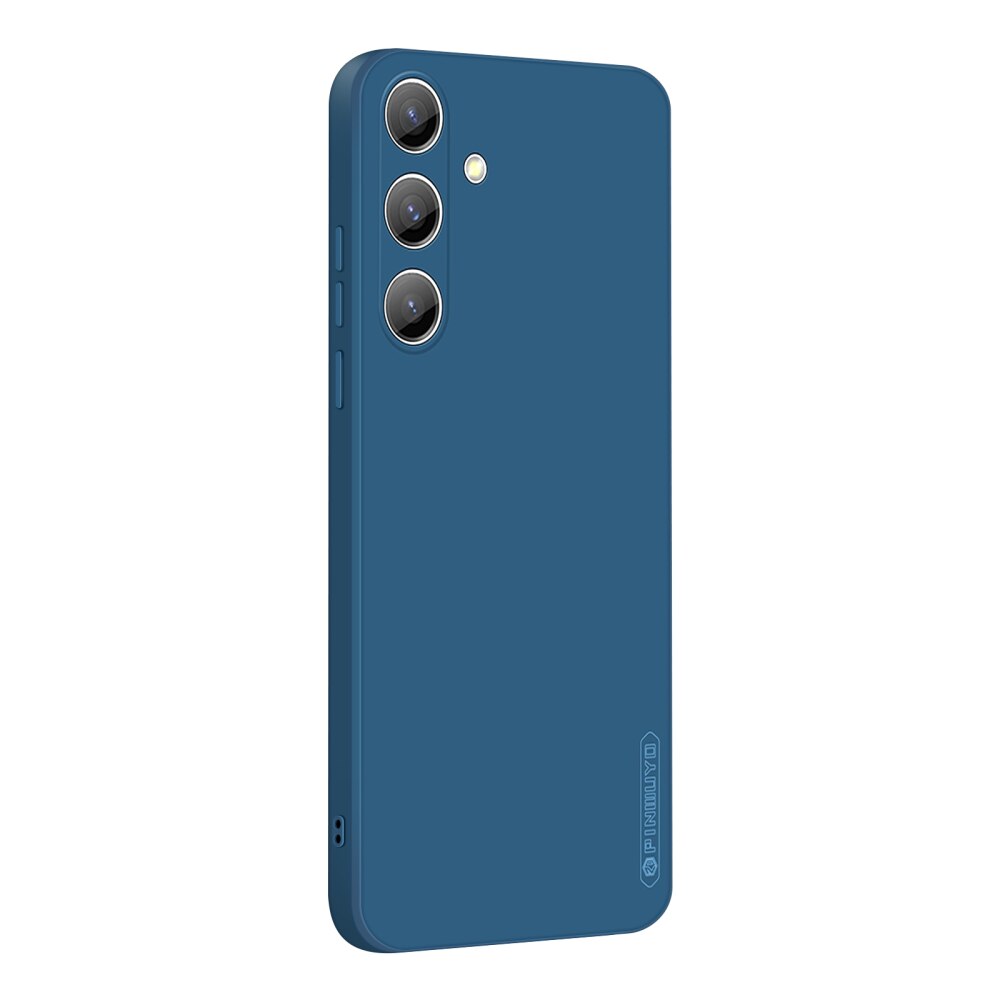 Samsung Galaxy S24 Plus Case PINWUYO Liquid Silicone - Blue
