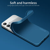 Samsung Galaxy S24 Plus Case PINWUYO Liquid Silicone - Blue