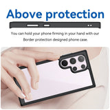 Samsung Galaxy S24 Ultra 5G Case Made With Acrylic + TPU - Black