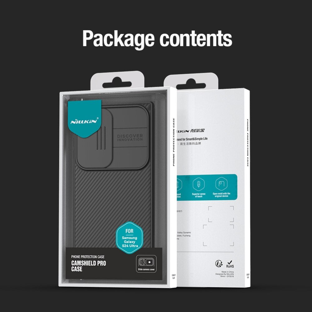 Samsung Galaxy S24 Ultra 5G Case NILLKIN CamShield Pro - Black