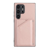 Samsung Galaxy S24 Ultra 5G Case With Skin Feel PU Leather - Rose Gold