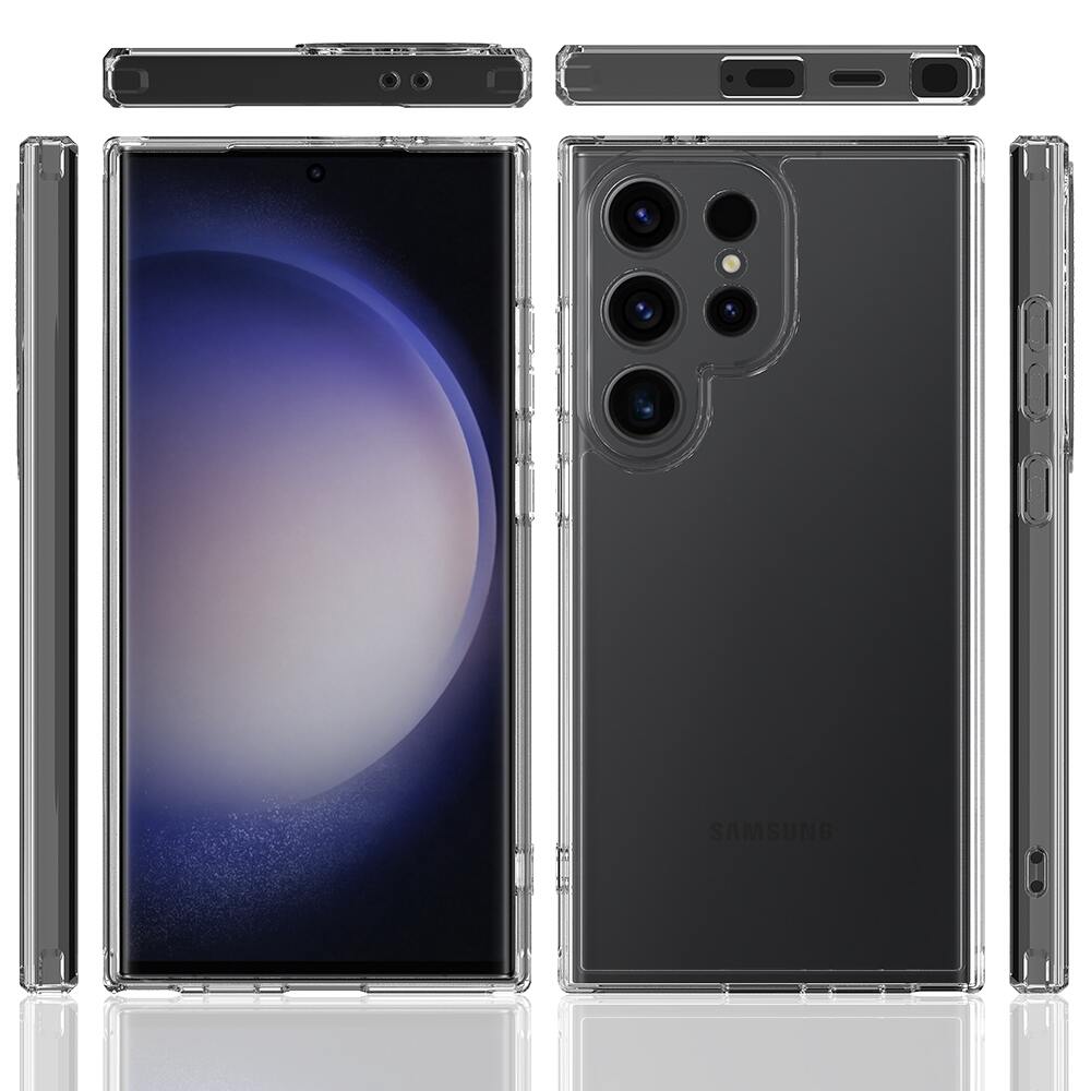 Samsung Galaxy S24 Ultra Case With Scratchproof Acrylic and TPU - Transparent