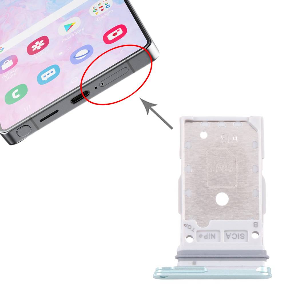 Samsung Galaxy S25 / S25+ Dual SIM Card Tray - Icyblue