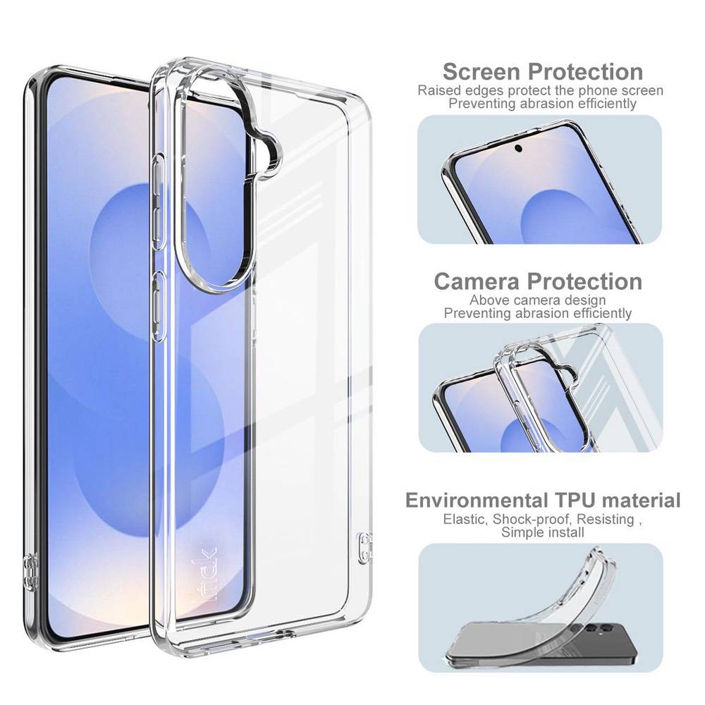 Samsung Galaxy S26 5G Imak UX-10 Series Shockproof Case - Transparent