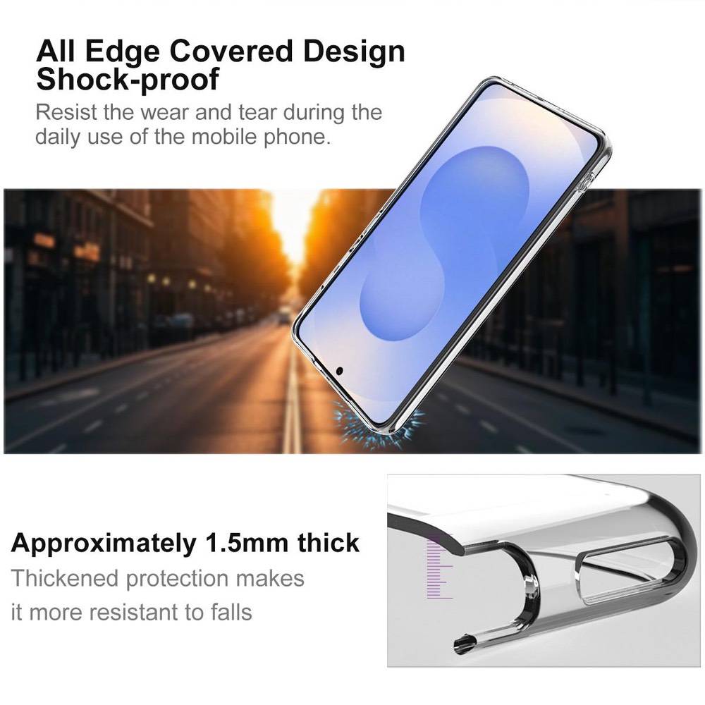 Samsung Galaxy S26 5G Imak UX-10 Series Shockproof Case - Transparent