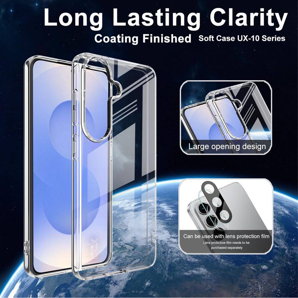 Samsung Galaxy S26 5G Imak UX-10 Series Shockproof Case - Transparent