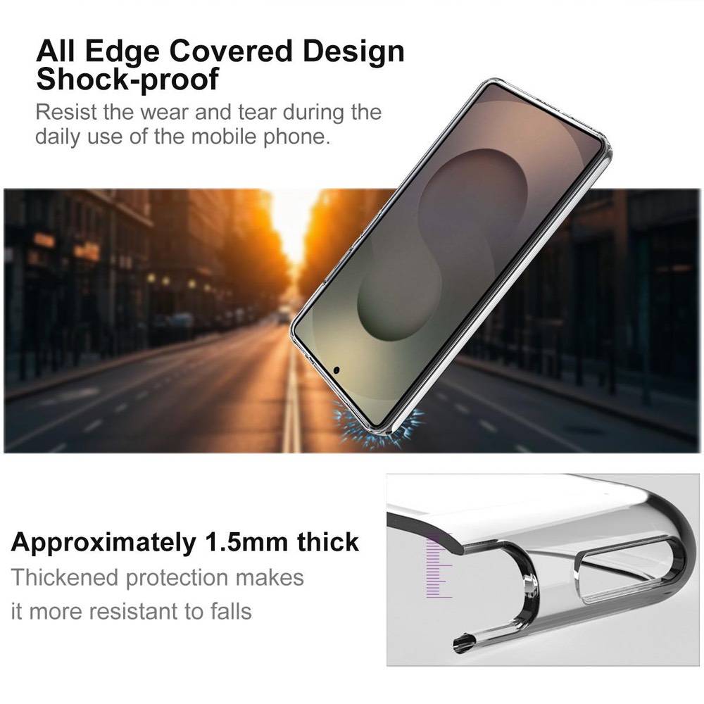 Samsung Galaxy S26 Ultra Imak UX-10 Series Shockproof Case - Transparent