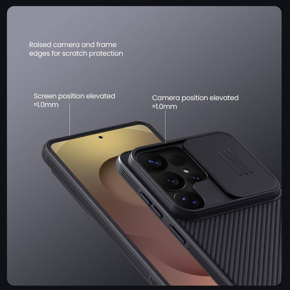 Samsung Galaxy S26 Ultra Nillkin Black Mirror Pro CamShield Case - Black