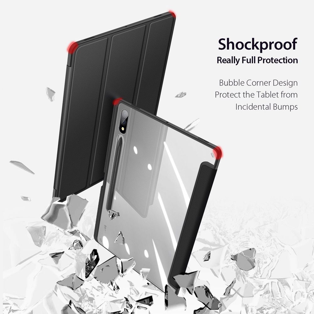 Samsung Galaxy Tab S9 Plus Case DUX Toby Series - Black
