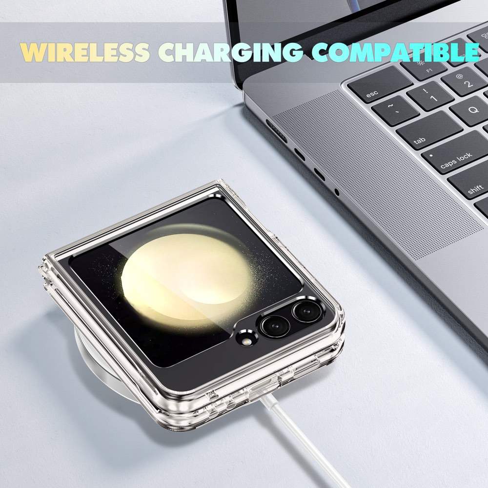 Samsung Galaxy Z Flip 4 MagSafe Magnetic shockproof - Transparent