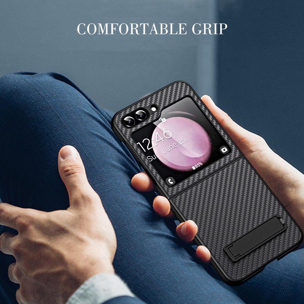 Samsung Galaxy Z Flip 5 Case Compact Slim Leather Case online at Geek Store  NZ