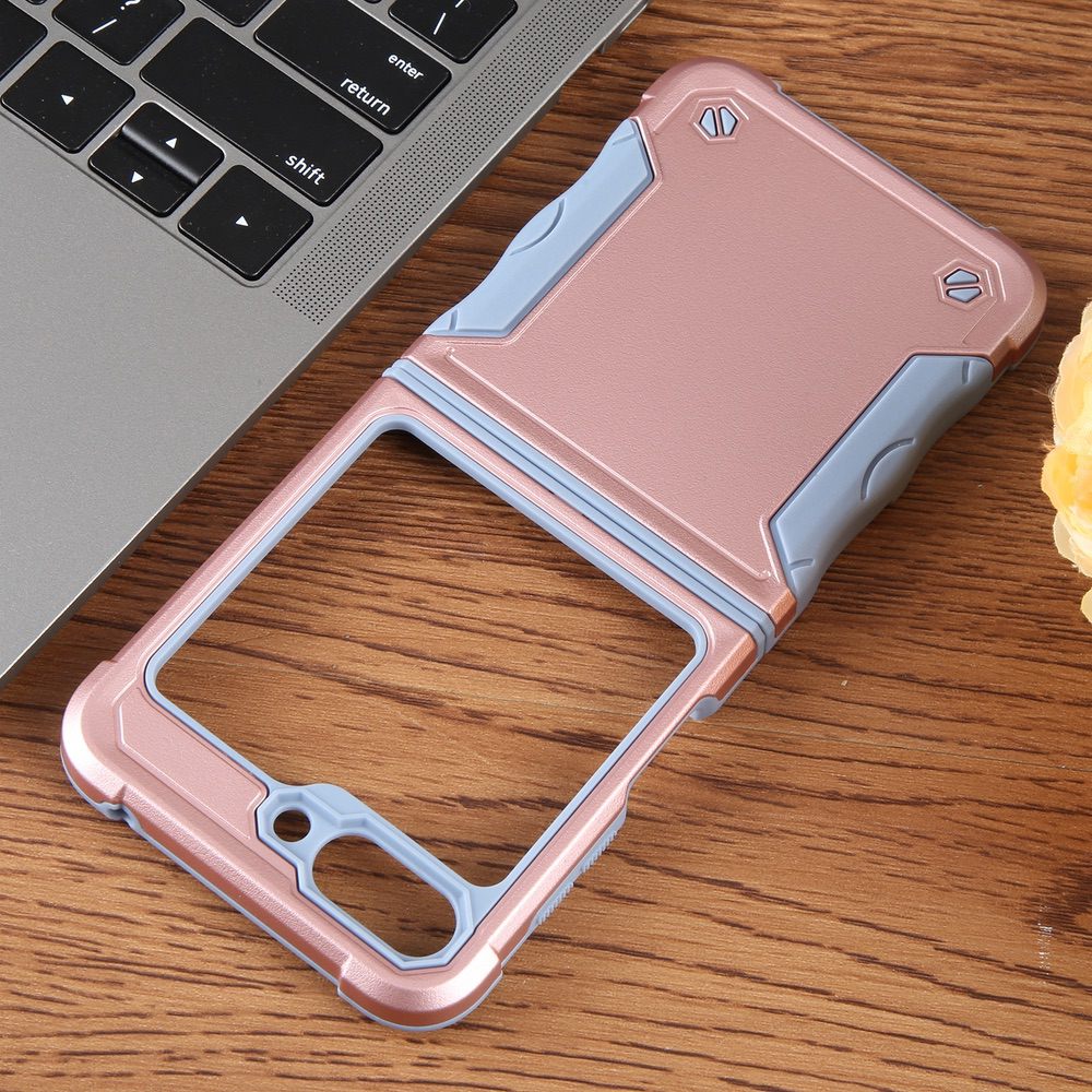 Samsung Galaxy Z Flip5 Case Non-slip Shockproof Armor - Rose Gold