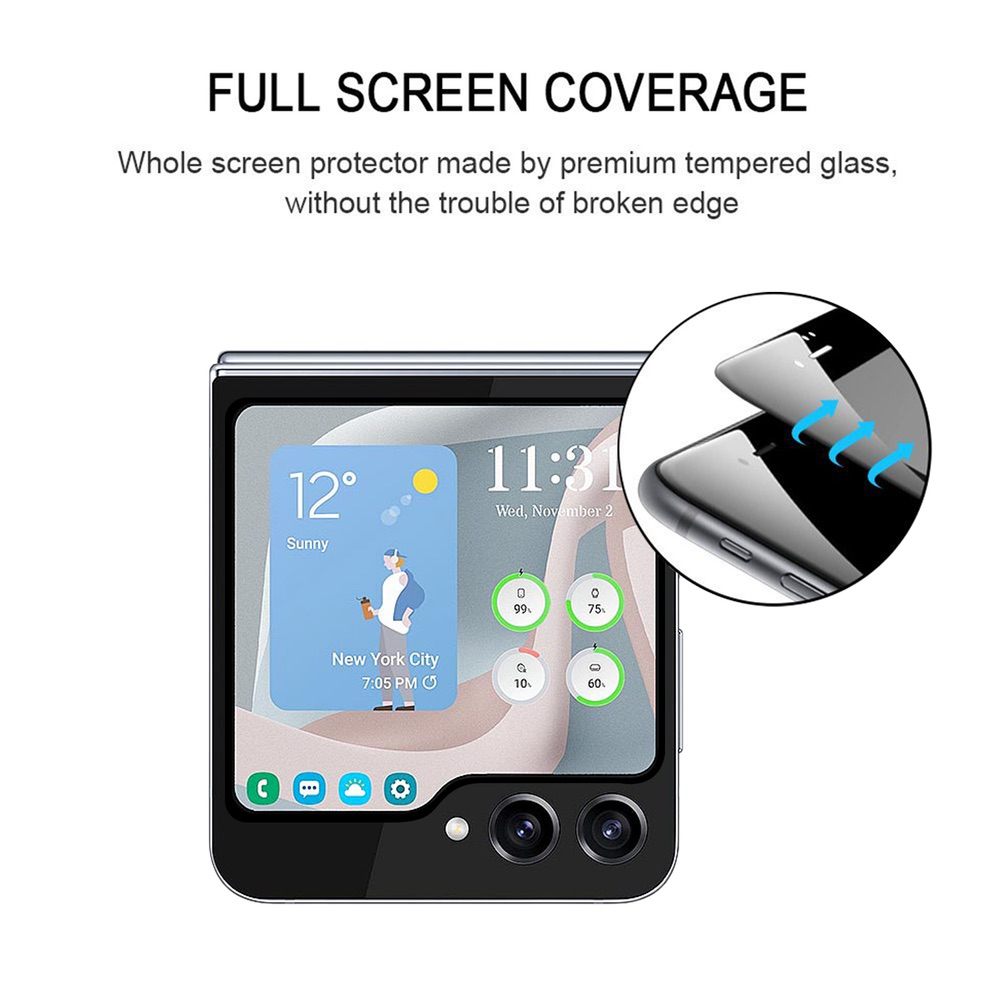 Samsung Galaxy Z Flip5 Screen Protector for External Small Screen