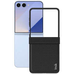 Samsung Galaxy Z Flip7 5G imak Ruiyi Carbon Fiber Case - Black