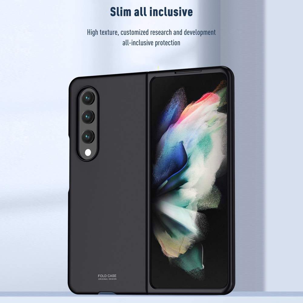 Samsung Galaxy Z Fold4 Shockproof Case | Skin Feel PC - Black