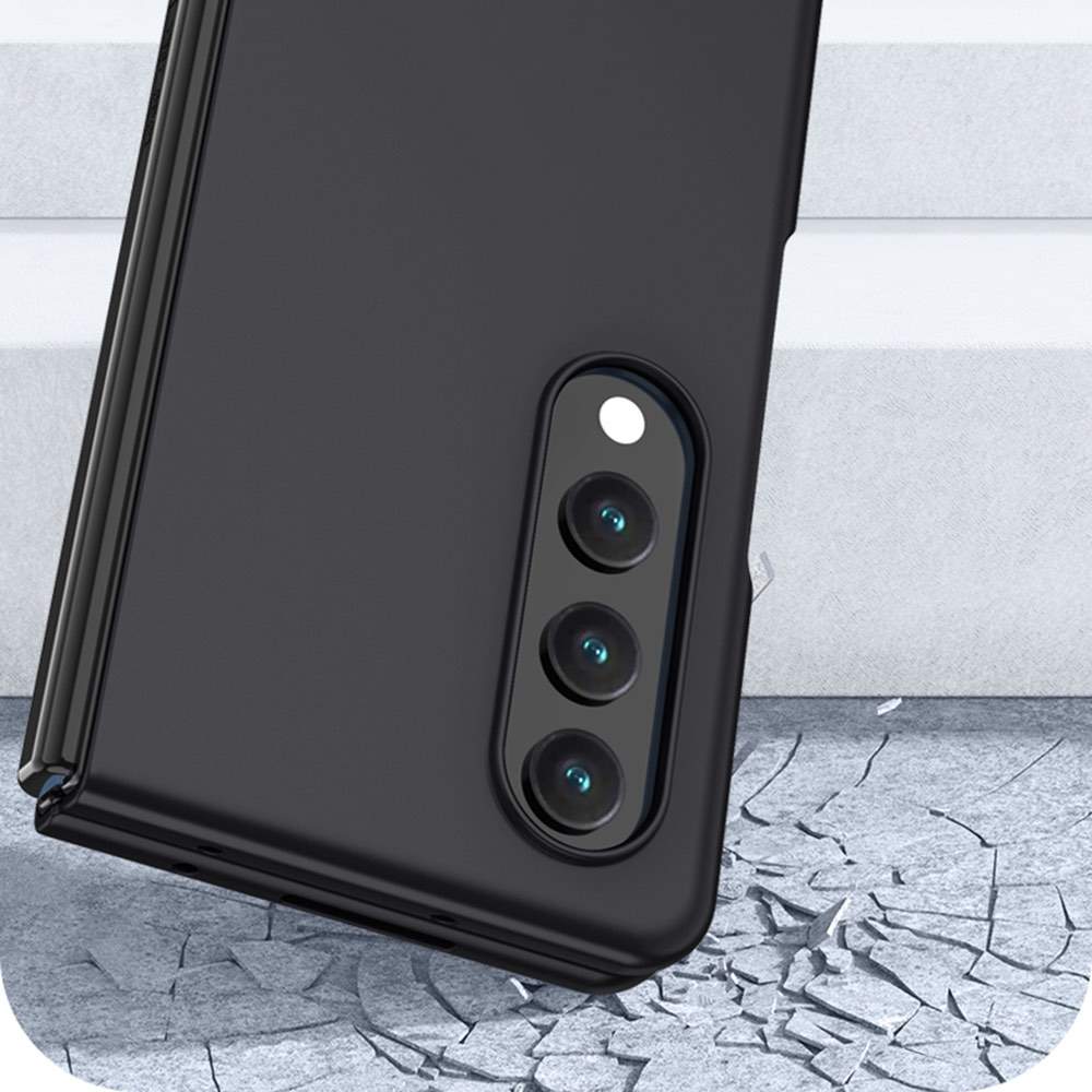 Samsung Galaxy Z Fold4 Shockproof Case | Skin Feel PC - Black