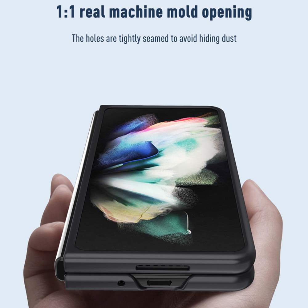 Samsung Galaxy Z Fold4 Shockproof Case | Skin Feel PC - Black
