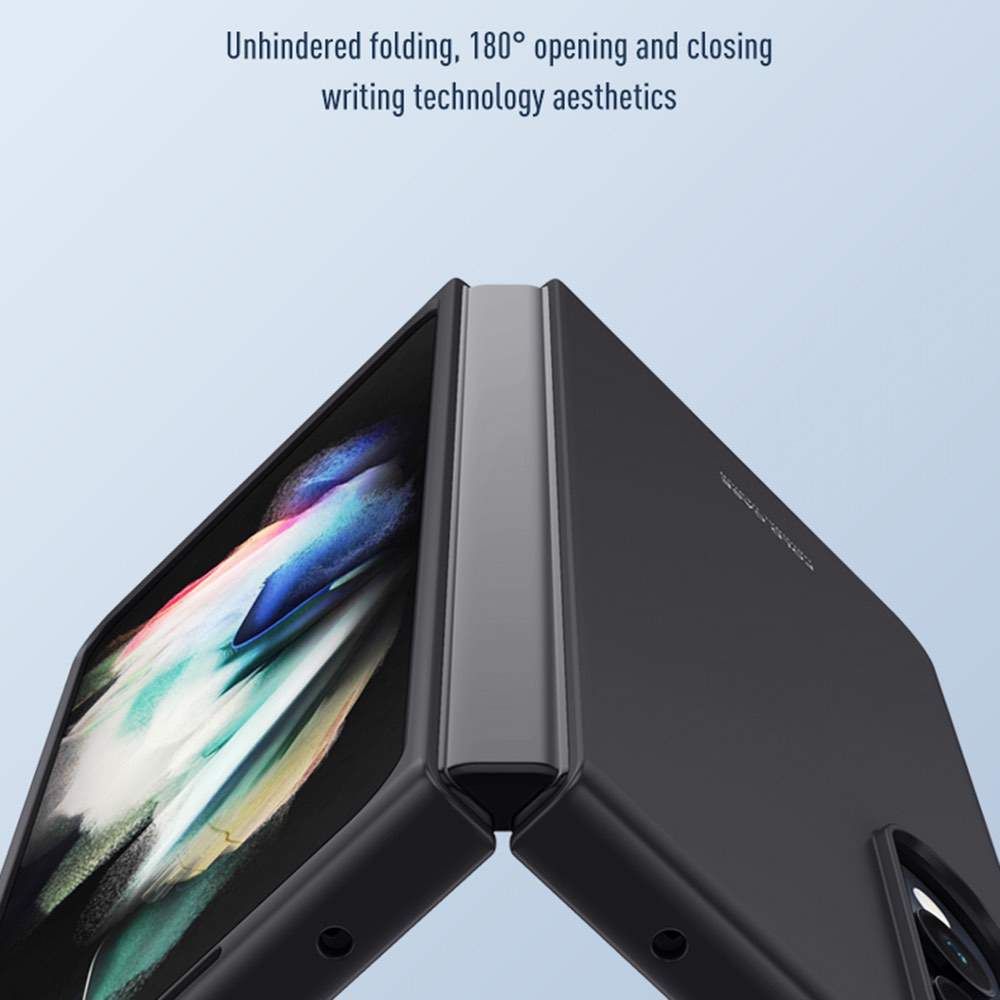 Samsung Galaxy Z Fold4 Shockproof Case | Skin Feel PC - Black