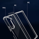 Samsung Galaxy Z Fold5 Case Ultra-Thin - Clear Transparent