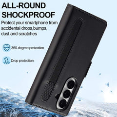 Samsung Galaxy Z Fold7 5G LC.IMEEKE L1 Frosted PU Case - Black