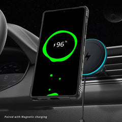 Samsung Galaxy S23 Ultra MagSafe Case - Hybrid TPU PC Army Green