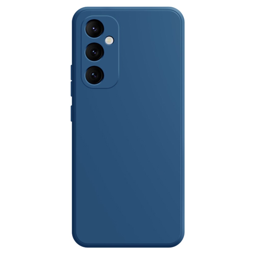 Samsung Galaxy A35 Case Shockproof Liquid Silicone - Blue
