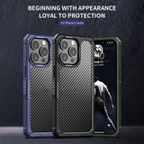 iPhone 13 Pro Max Case iPaky Shockproof Protective - Black