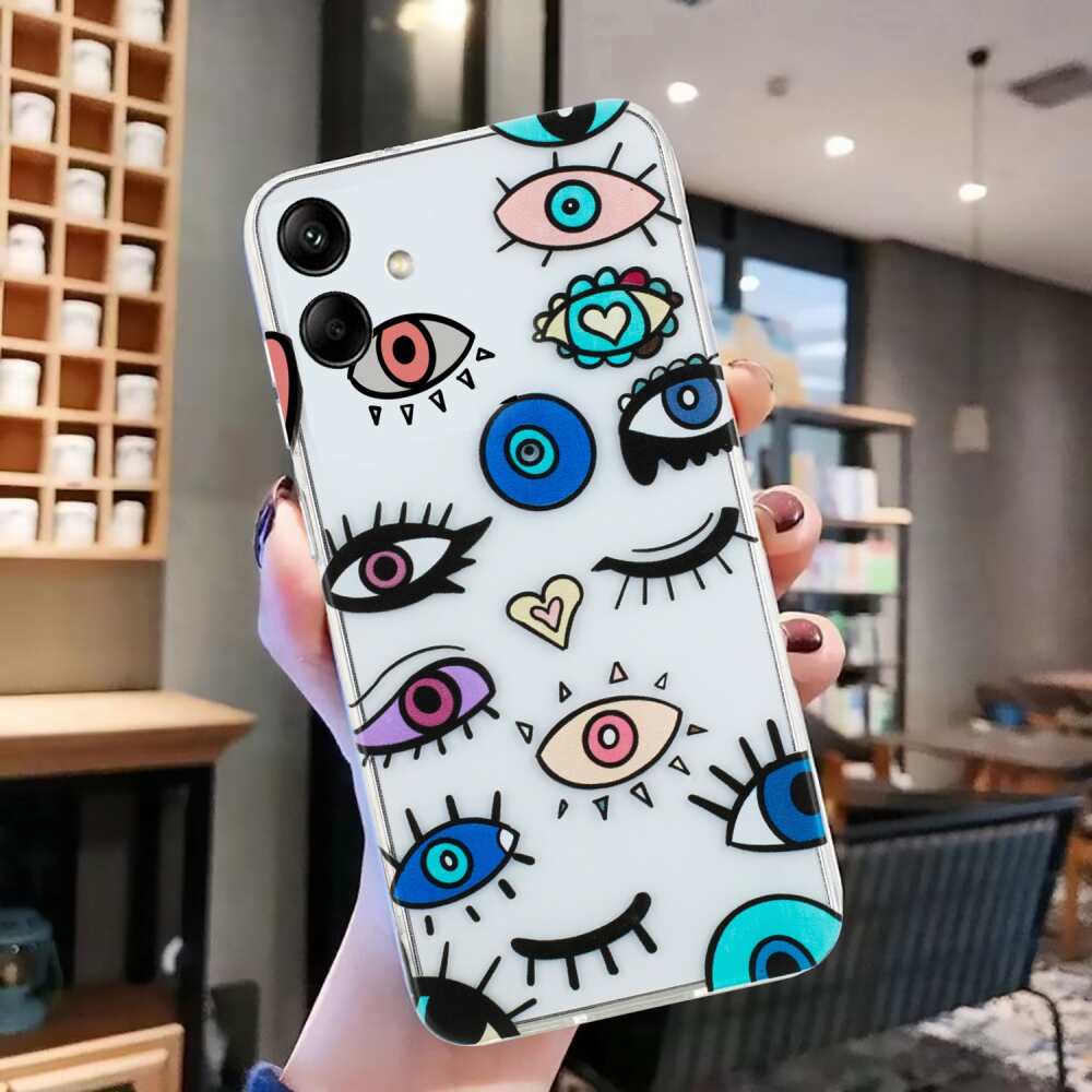 Samsung Galaxy A05 Case Eye Monster Pattern TPU