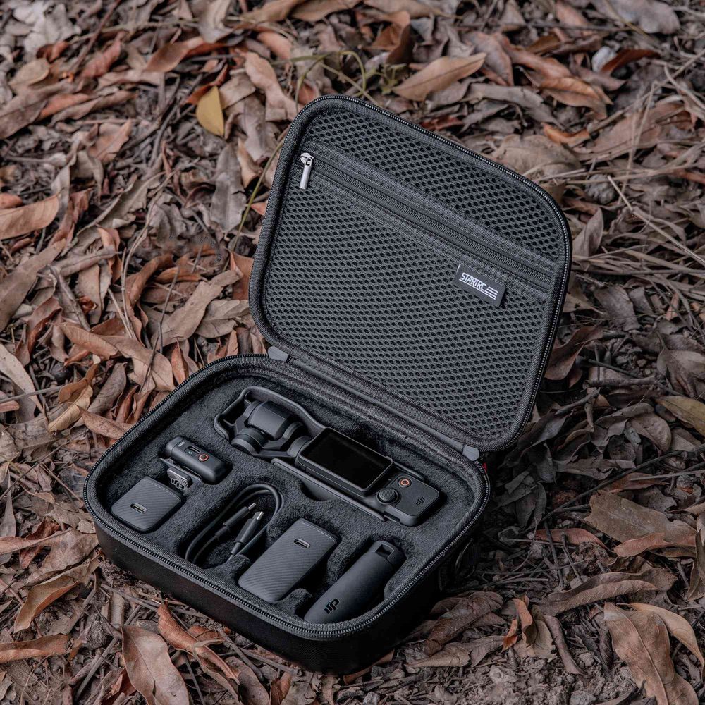 STARTRC Portable Carrying Case Set Storage Bag For DJI OSMO Pocket 3 - Black