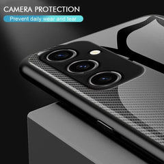 Samsung Galaxy A55 5G Case Texture Gradient TPU - Red