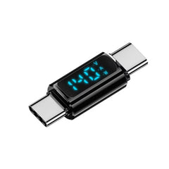 Type-C Male to Male 40Gbps PD140W Data & Video Adapter – Black