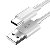 USB C Cable AMORUS 2.1A 1M - White