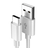 USB C Cable AMORUS 2.1A 1M - White