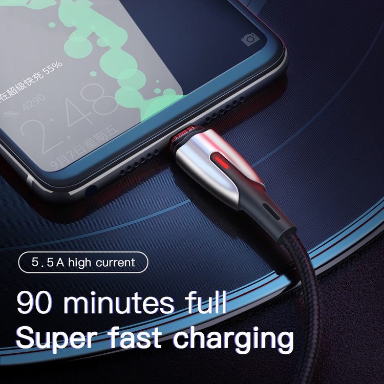 USB C Cable JOYROOM 5.5A Data Sync Charging - Black