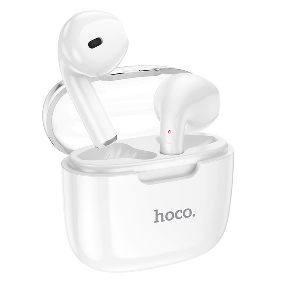 Wireless TWS Earbud With Crystal Case HOCO DES37 - White