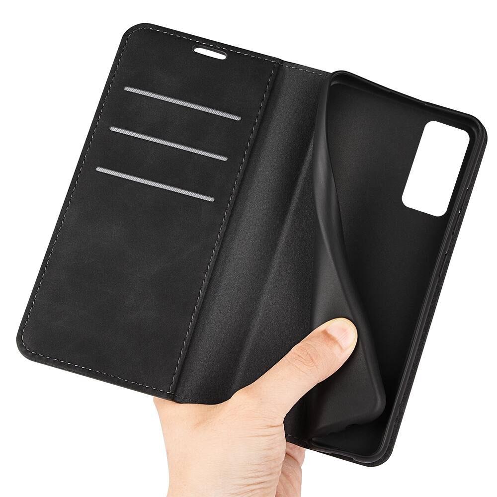 Xiaomi 12 Pro Case Flip PU Leather Protective - Black