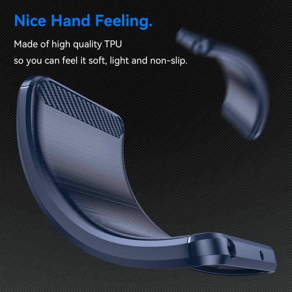 Xiaomi 13 Pro Case Made With Carbon Fiber TPU - Blue