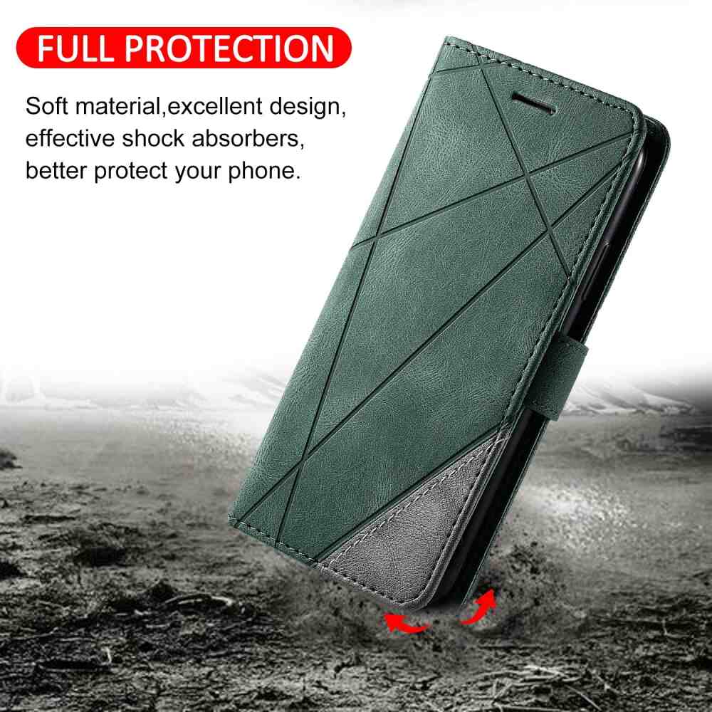 Xiaomi 13 Pro Case Classic Wallet Flip PU Leather - Green