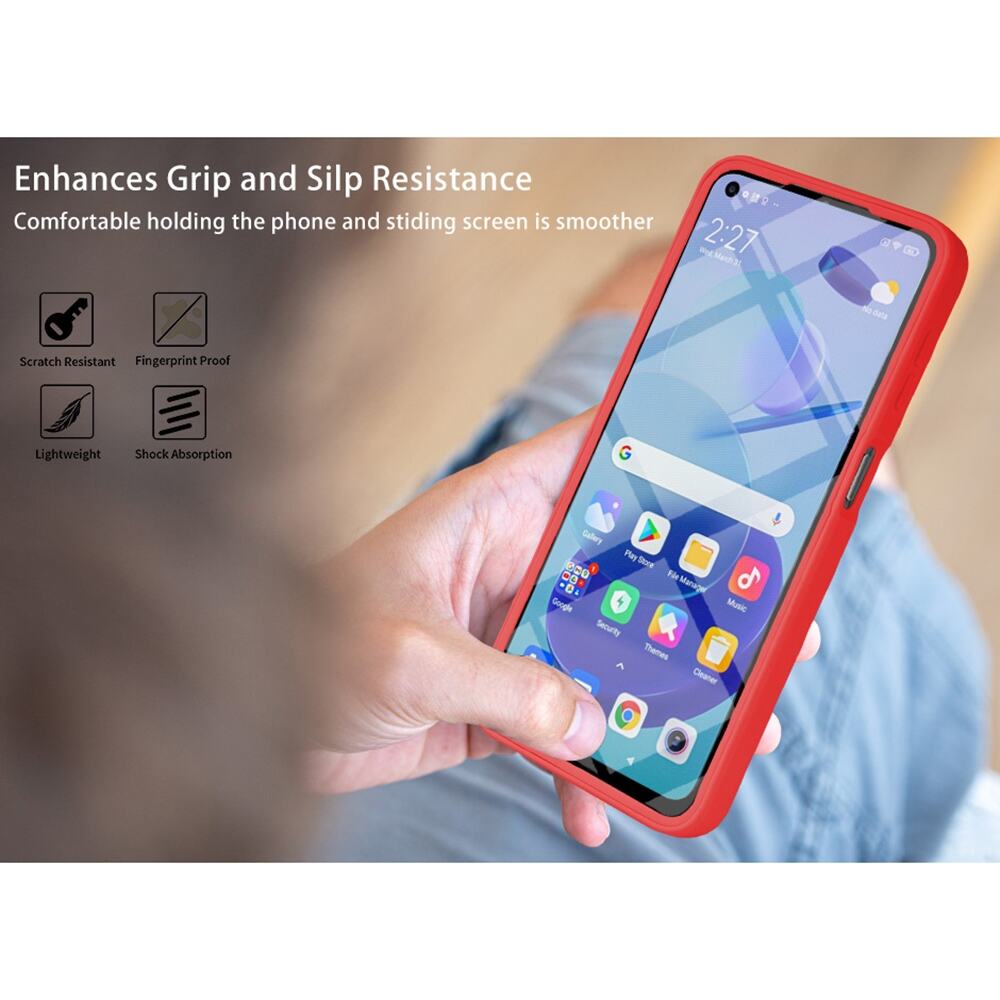 Xiaomi Mi 11 Lite Case Full Cover Acrylic and TPU - Black