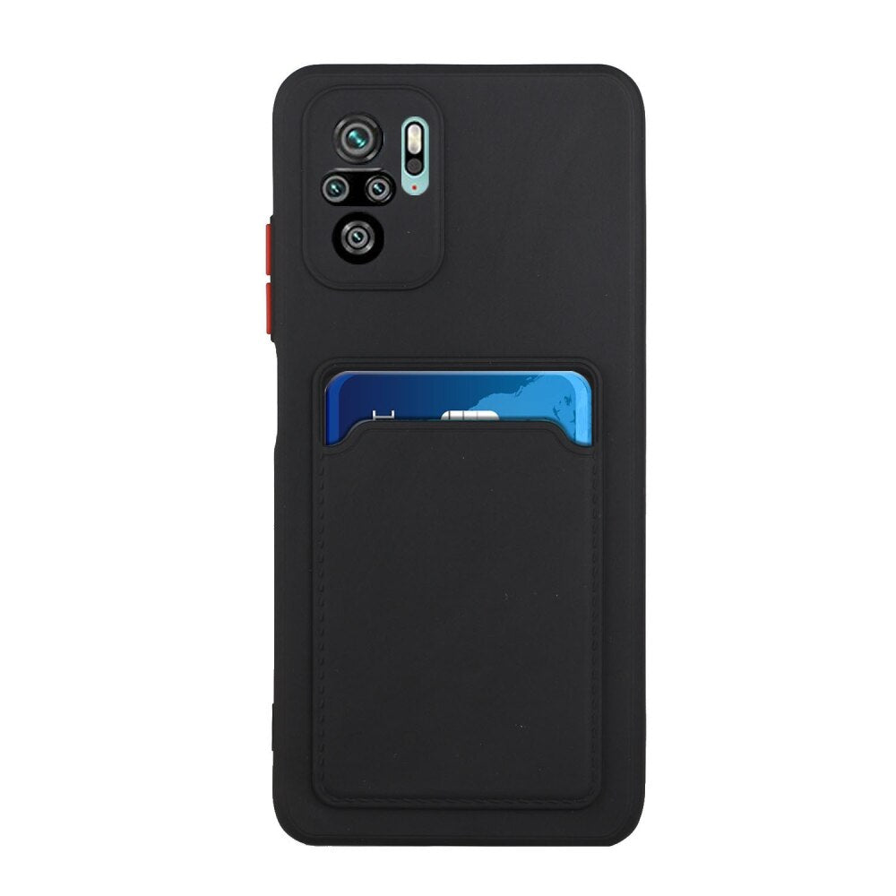 Xiaomi Redmi Note 10 Pro Case With Card Slot - Black
