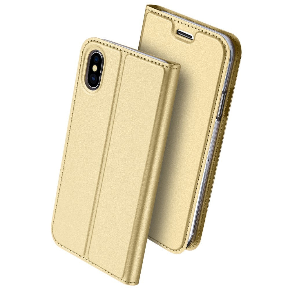 DUX DUCIS Skin Pro PU Leather Case for iPhone XS, iPhone X