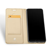 DUX DUCIS Skin Pro Series Huawei P20 Pro Secure Wallet Case - Gold