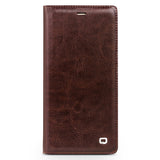 Huawei P10 Case QIALINO Classic Thin Genuine Cowhide Leather